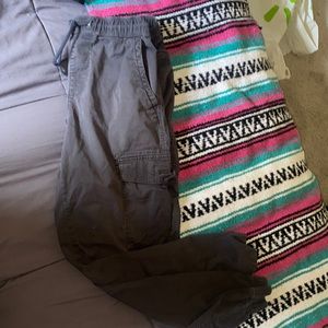 Cargo pants. Grey. Size small.